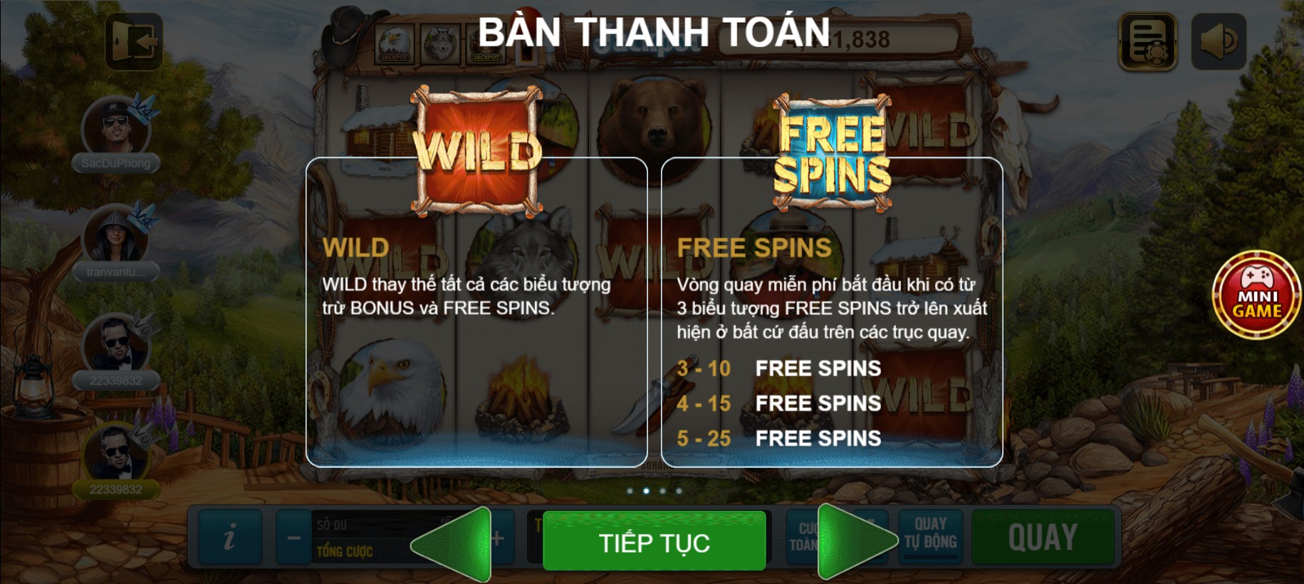 Các biểu tượng bổ trợ đặc biệt