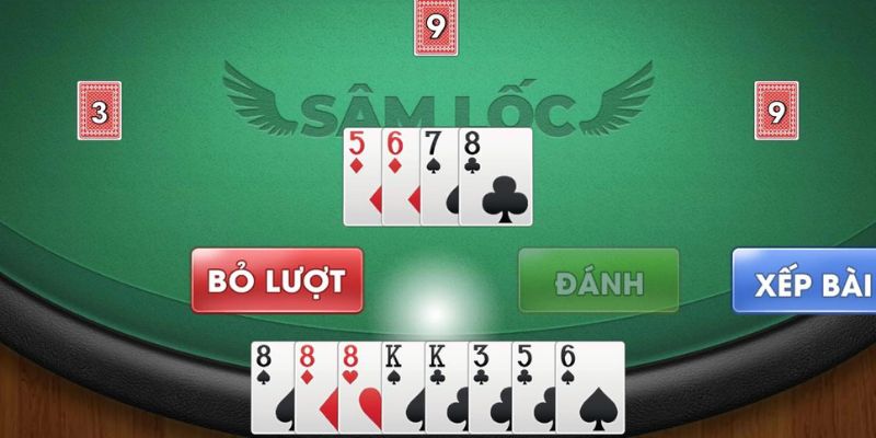 Bài sâm TDTC được chơi với bộ bài 52 lá